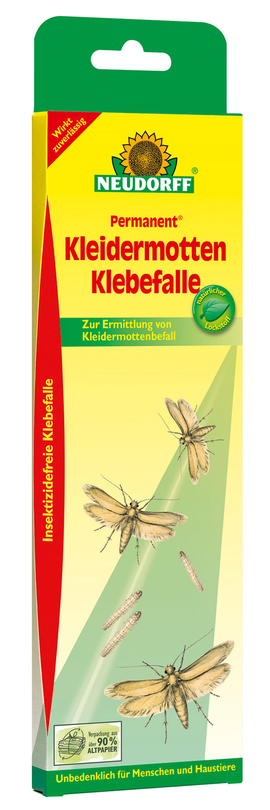  Permanent KleidermottenKlebefalle (2 Stück)