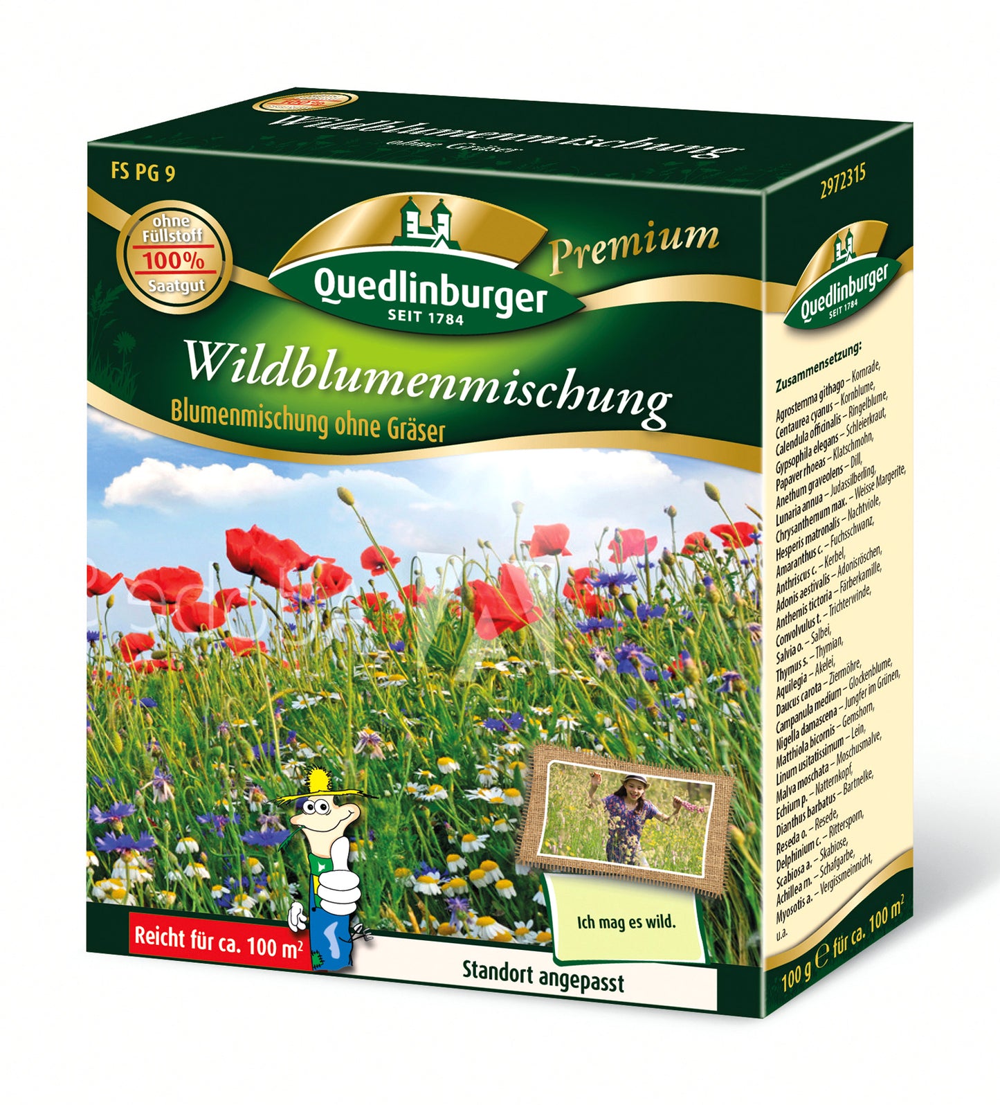  Wildblumenmischung Ohne Gräser (100 G)