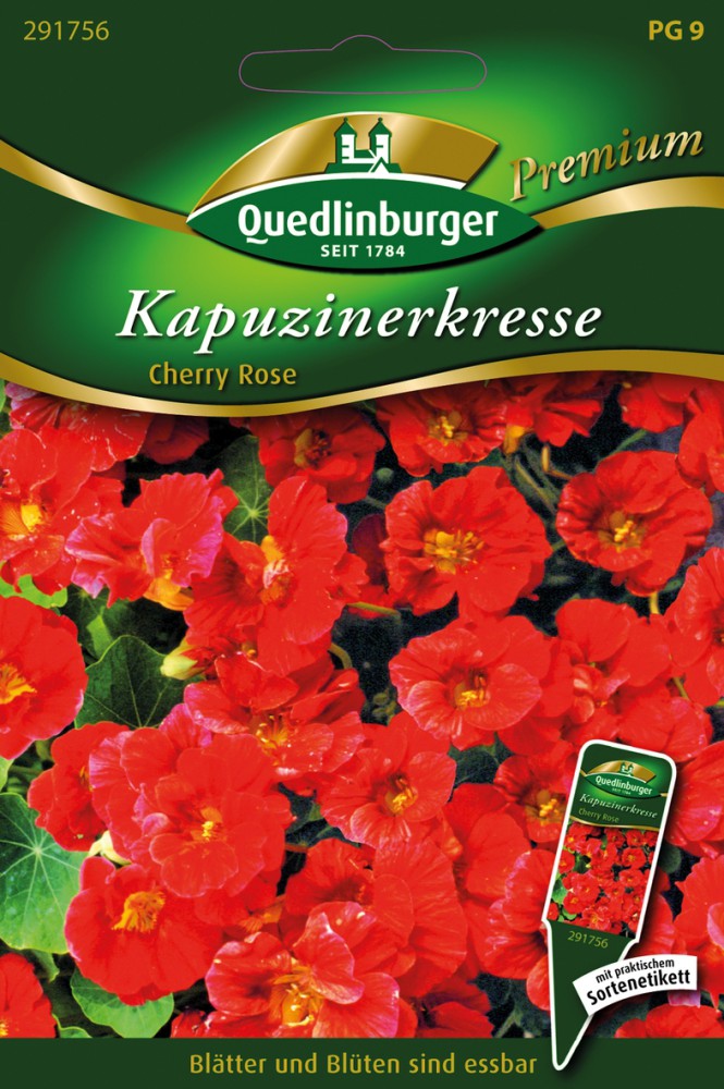  Kapuzinerkresse Cherry Rose
