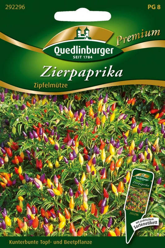  Zierpaprika Zipfelmütze