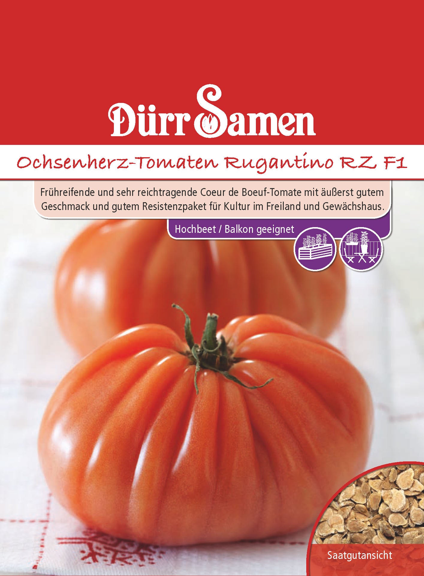  Ochsenherztomate Rugantino RZ F1
