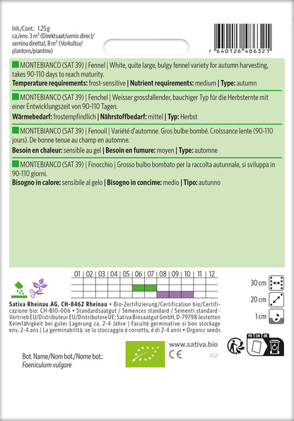  BIO Knollenfenchel Montebianco