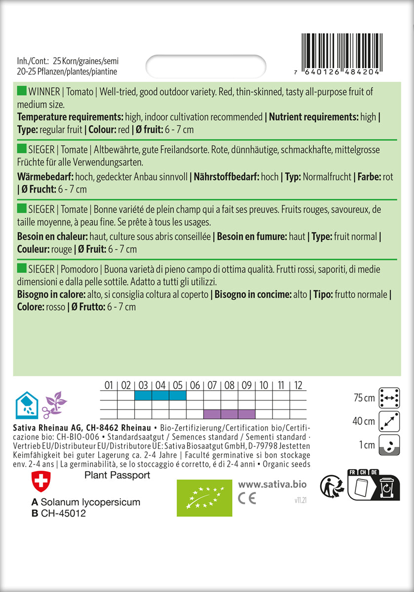  BIO Tomate Sieger [MHD 12/2025]