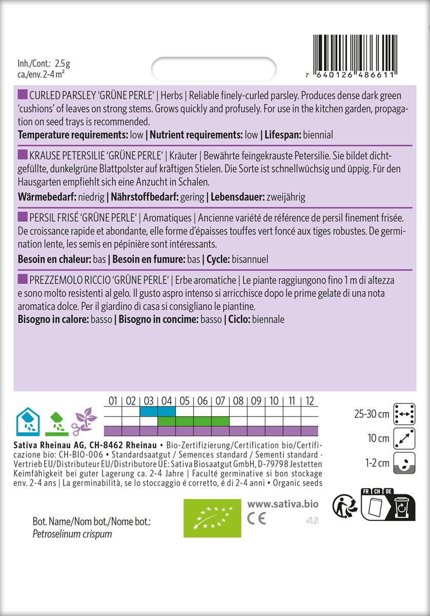 BIO Grüne Perle (Krause Petersilie) [MHD 12/2025]