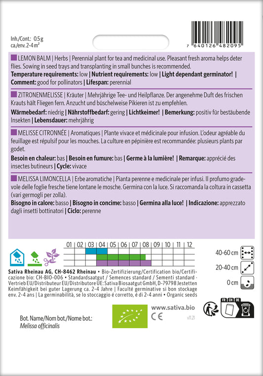  BIO Zitronenmelisse [MHD 12/2025]