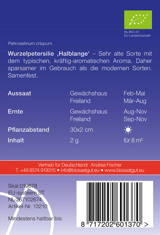  BIO Wurzelpetersilie [MHD 12/2025]