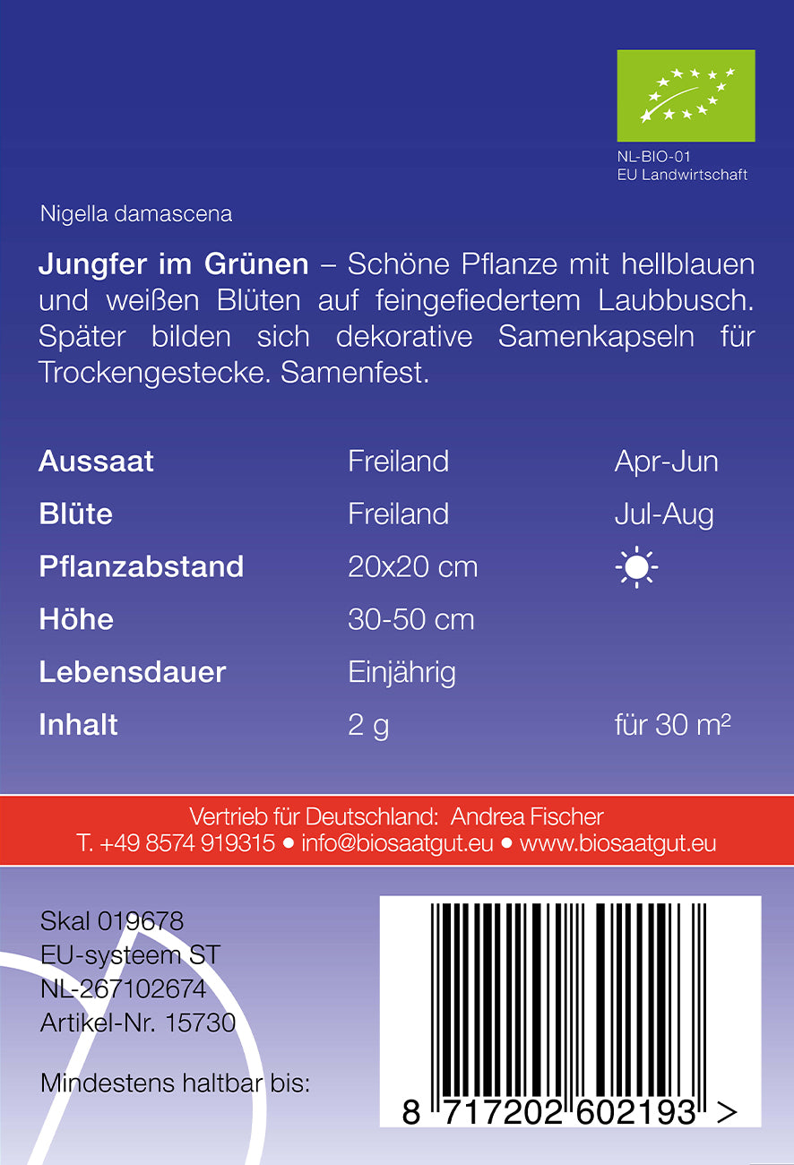  BIO Jungfer Im Grünen [MHD 12/2025]
