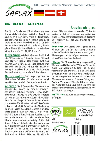  BIO Broccoli Calabrese [MHD 11/2023]
