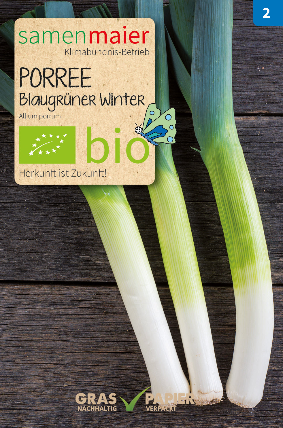  BIO Porree Blaugrüner Winter