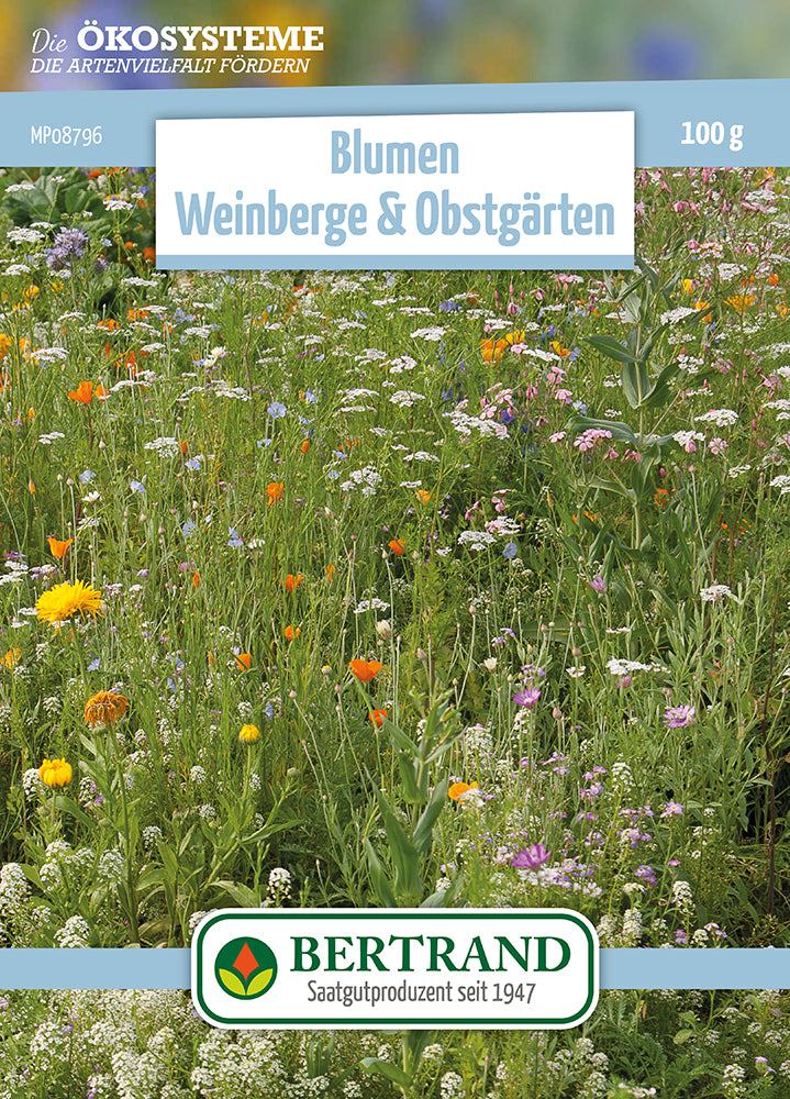  Blumenwiese Blumen Weinberge & Obstgärten (100 G)