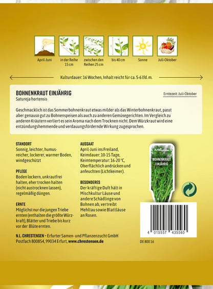  Bohnenkraut Einjährig [MHD 01/2026]