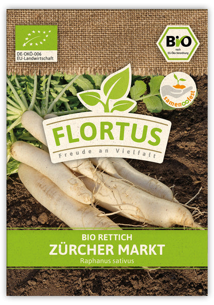  BIO Rettich Zürcher Markt (100 Stück)