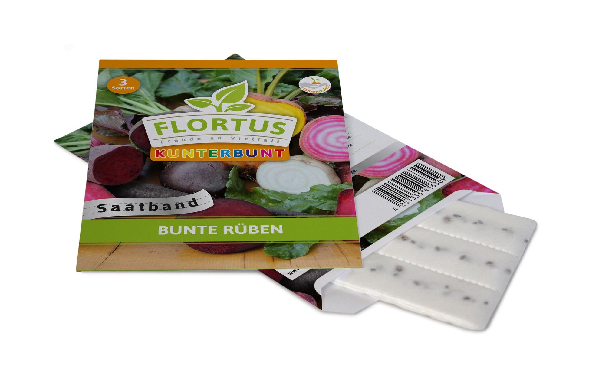  Bunte Rüben (Saatband)