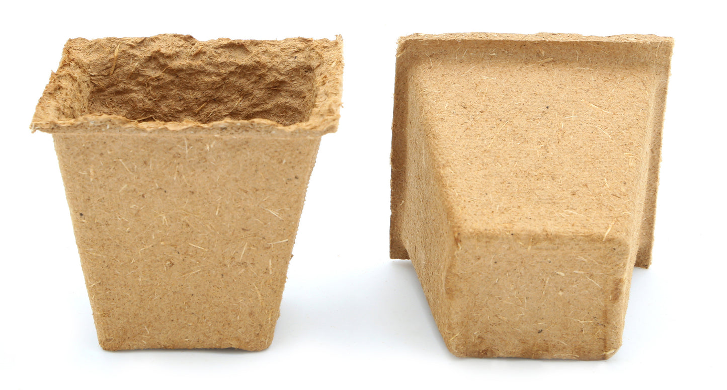  6 X 6 Cm Anzuchttopf Quadratisch Auf Holzfaser Basis