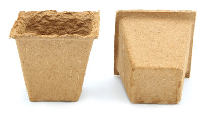  6 X 6 Cm Anzuchttopf Quadratisch Auf Holzfaser Basis