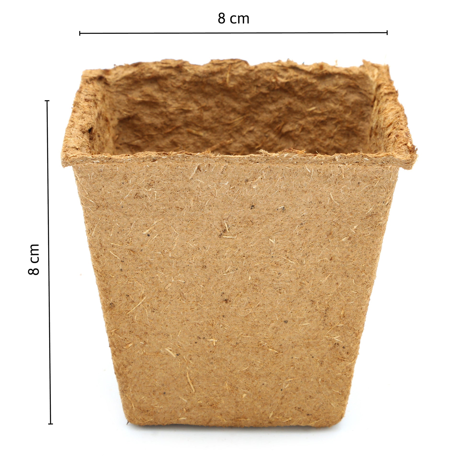  8 X 8 Cm Anzuchttopf Quadratisch Auf Holzfaser Basis