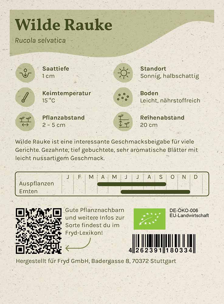  Fryd BIO Wilde Rauke