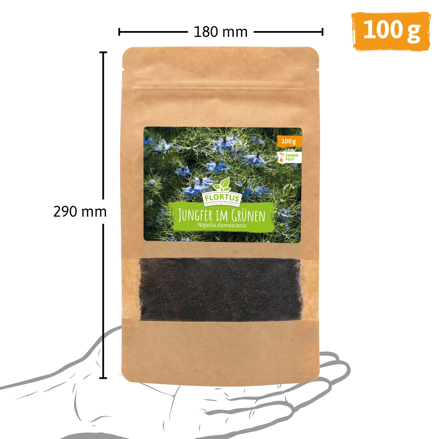  Wiesenblume Jungfer Im Grünen (100 G)