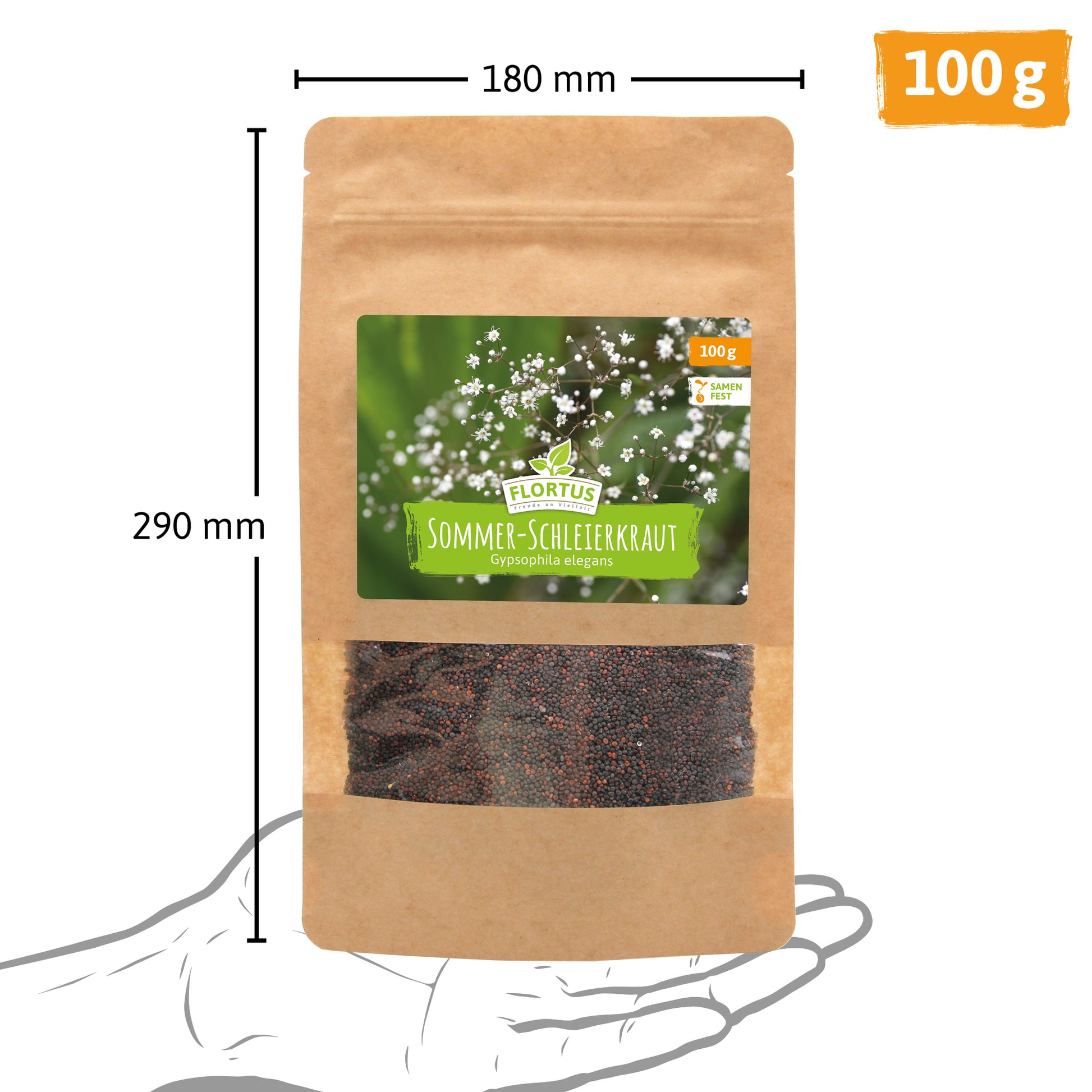  Wiesenblume Sommer Schleierkraut (100 G)