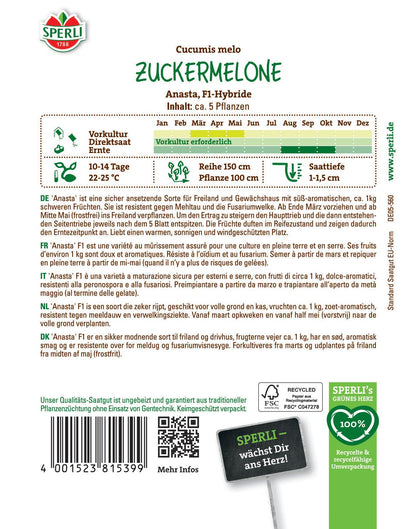  Zuckermelone Anasta F1
