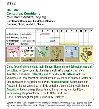  BIO Kornblumen Ball Mix [MHD 12/2025]