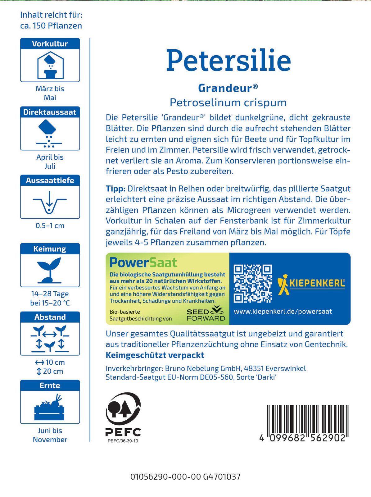  Petersilie Grandeur (PowerSaat)